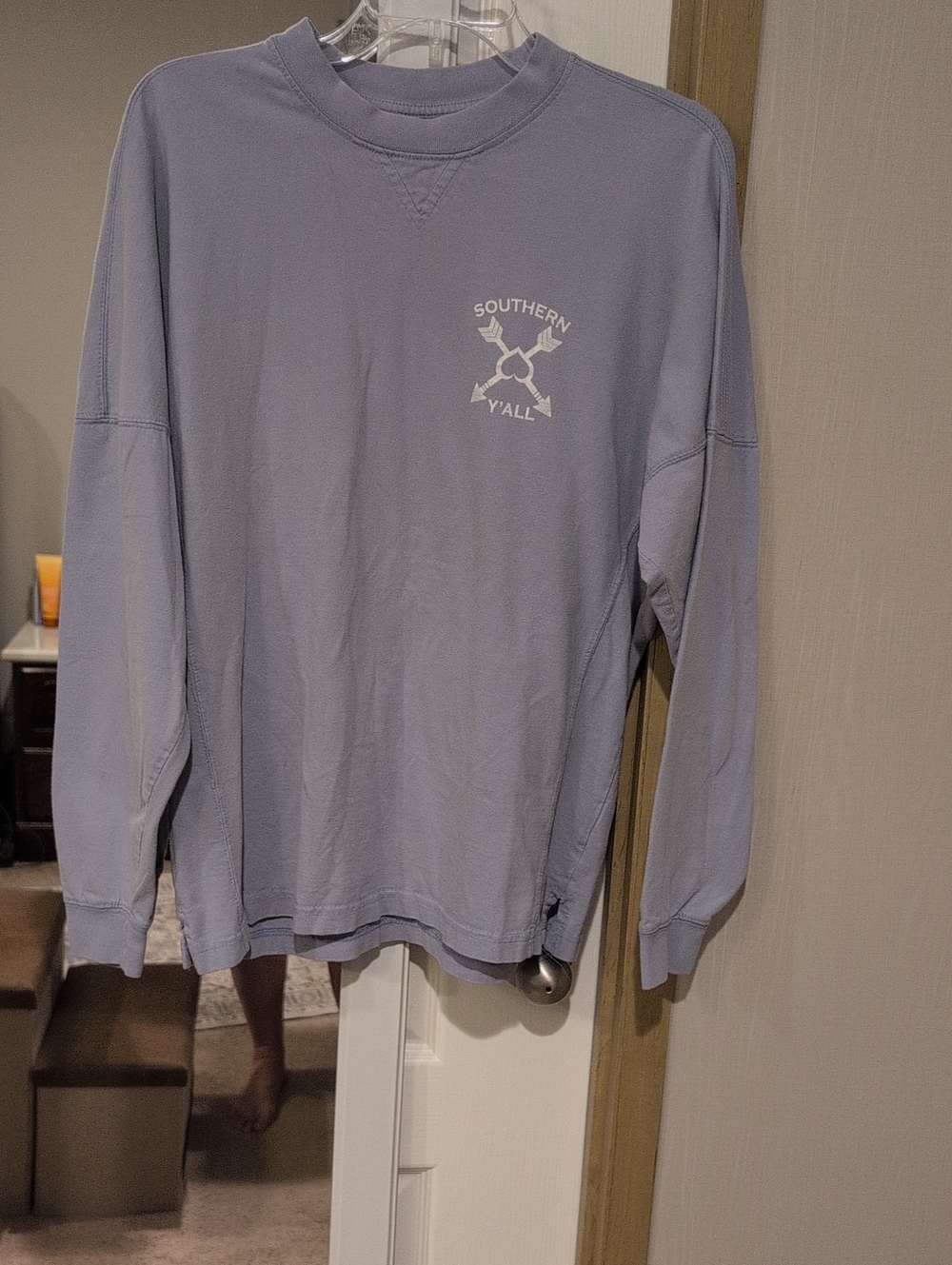 Lavender Crew Neck Sweatshirt